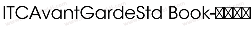 ITCAvantGardeStd Book字体转换